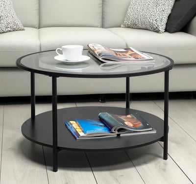 Roslin 2 Tier Round Coffee Table - Fine living