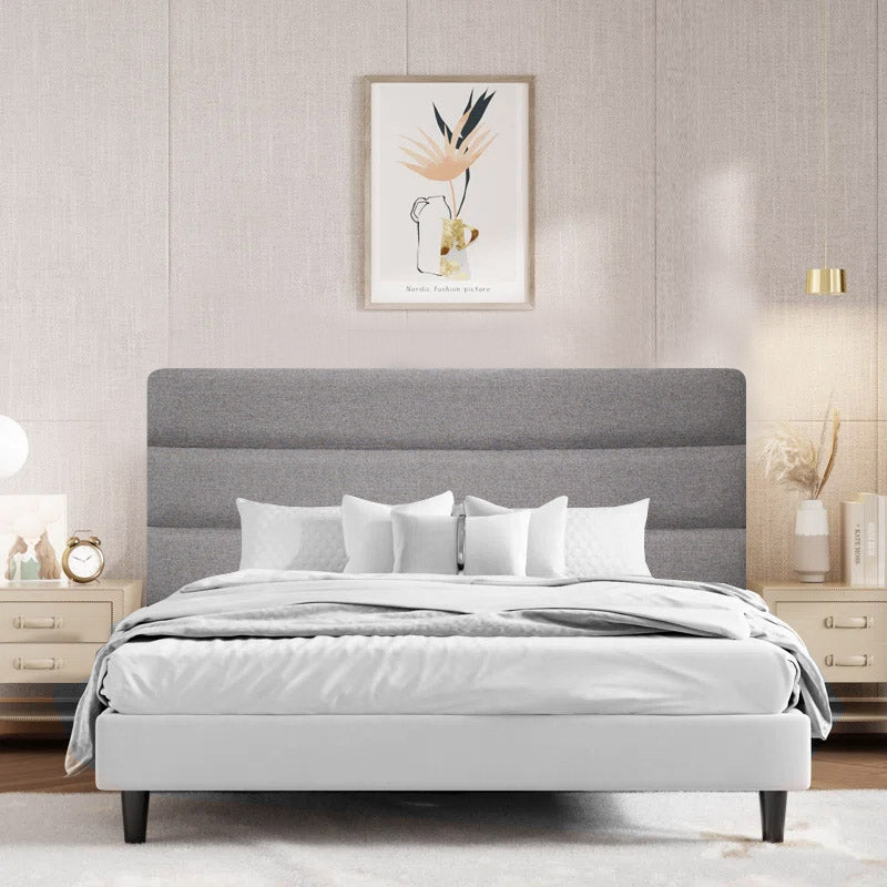 Horizon Line Headboard - Queen - Stone