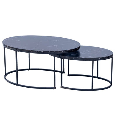 Broadway Nesting Coffee Table (2 Piece Black)