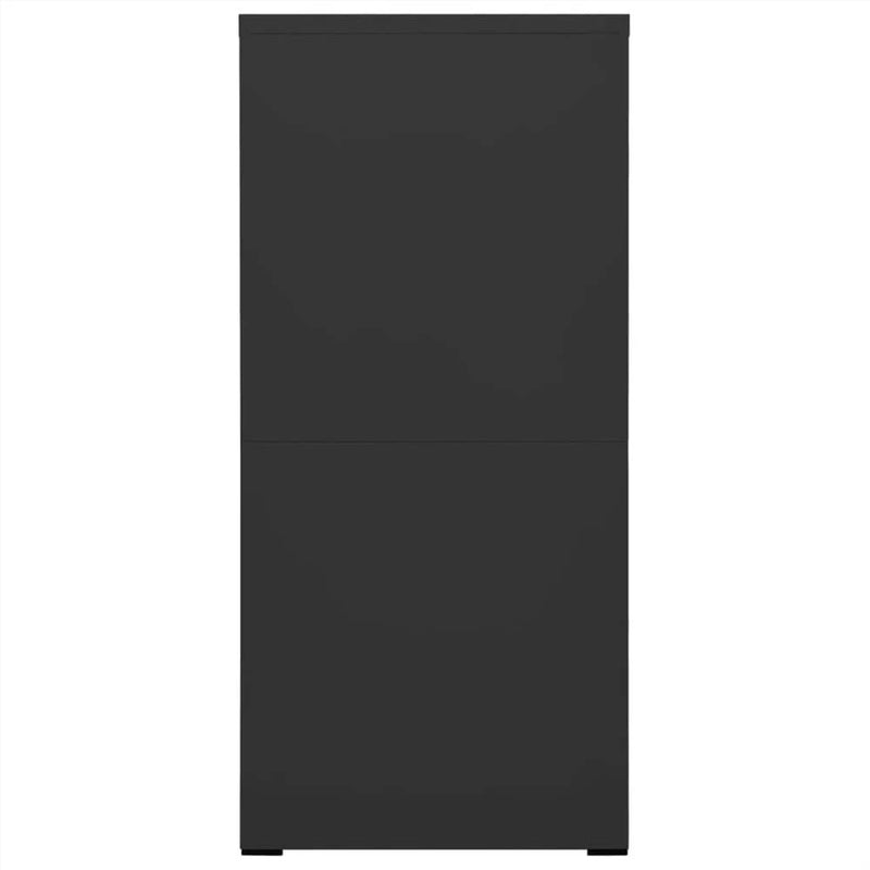 Metal 4 Drawer Cabinet - Fine Living - Black