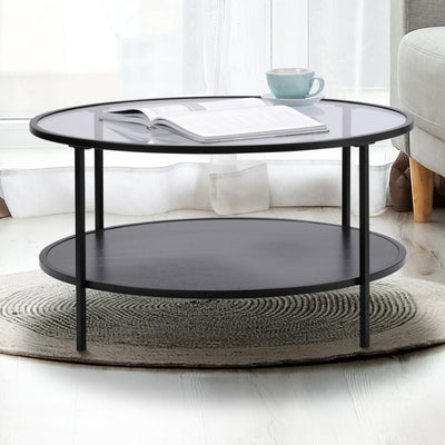 Roslin 2 Tier Round Coffee Table - Fine living
