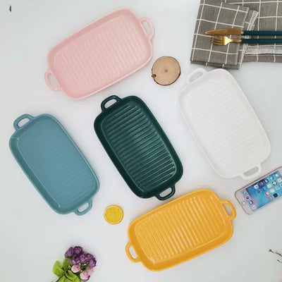 Fine Living Slim Trim Oven Dish - Pink