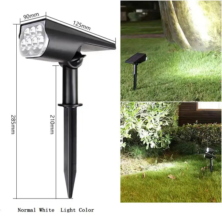 LED Solar Spot Light - Multicolor