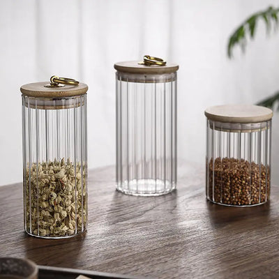 Pantry Delight Jar with Bamboo Lid