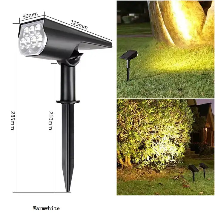 LED Solar Spot Light - Multicolor