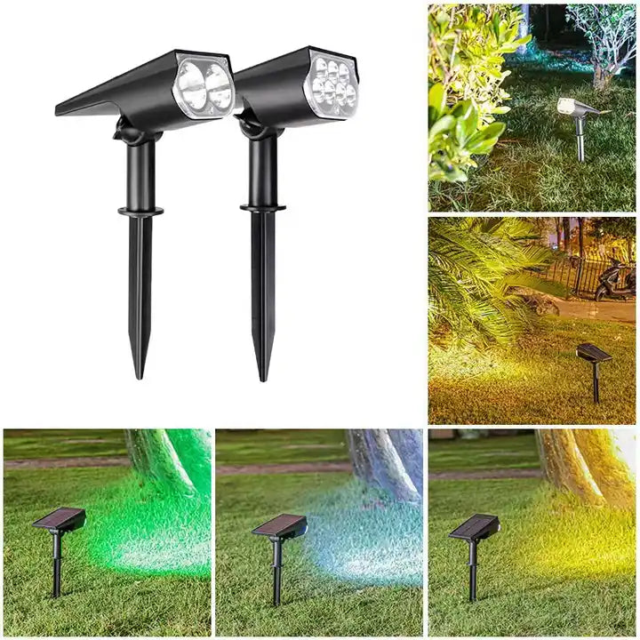 LED Solar Spot Light - Multicolor