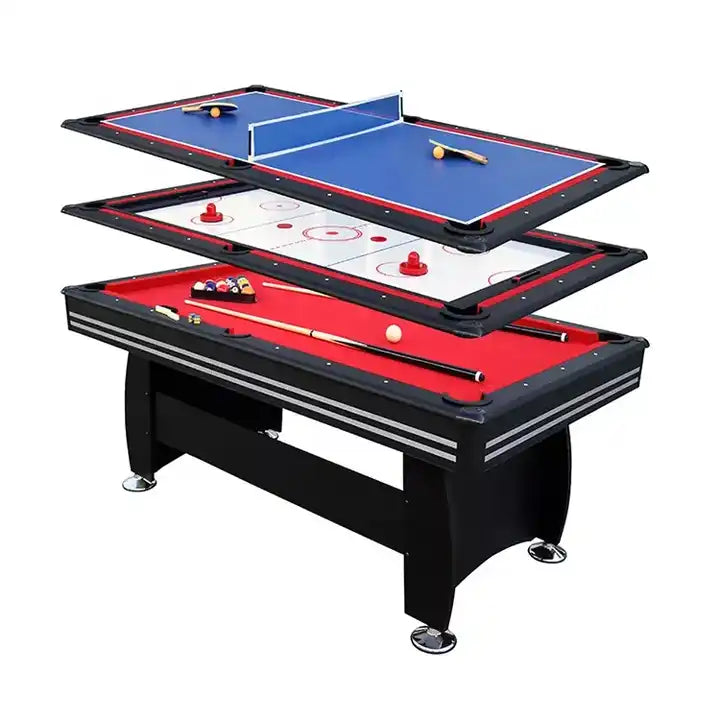 214cm Game Master 3 in 1 Table - Royale