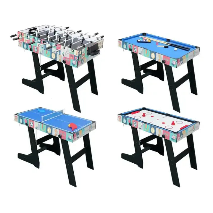 124cm 4 in 1 Foldable Game Table - Chasers