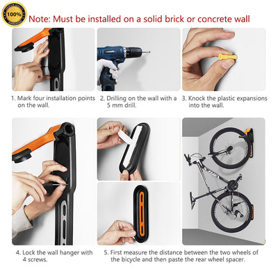 Fine Health - Bicycle Wall Hanging Frame