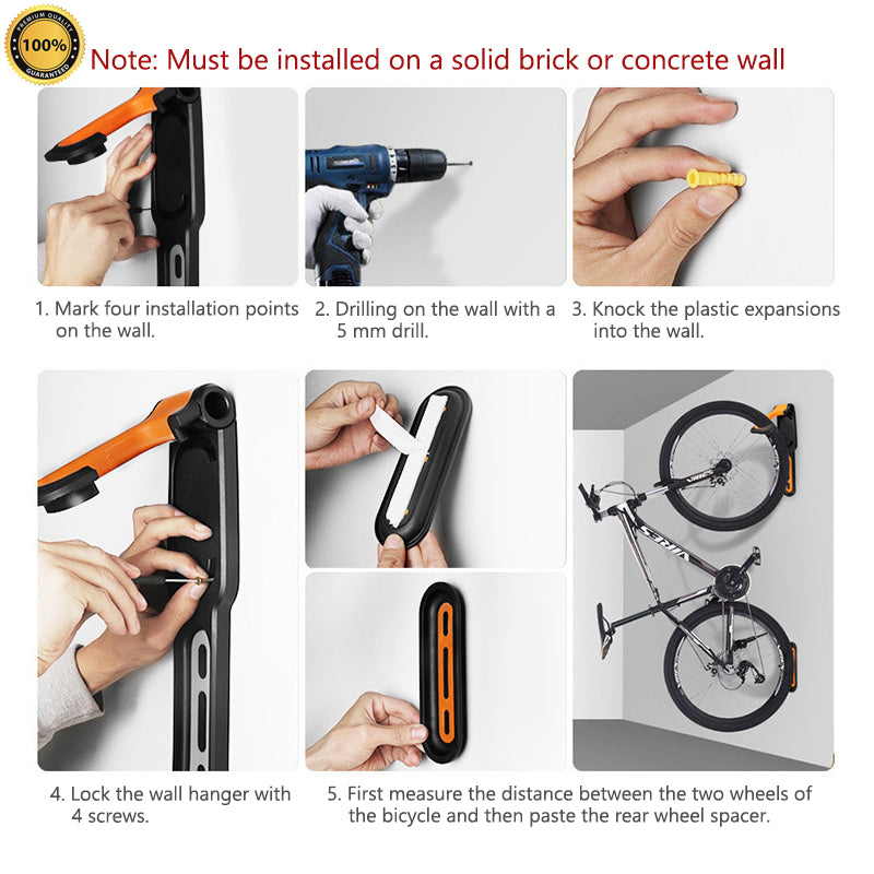 Fine Health - Bicycle Wall Hanging Frame
