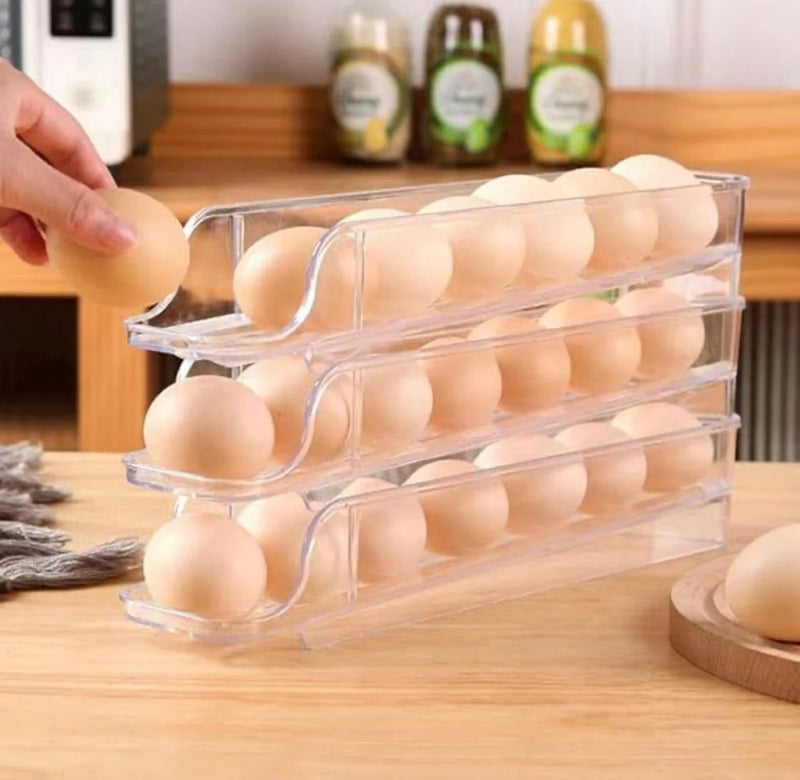 3 Tier Egg Stacker Rack - Fine Living