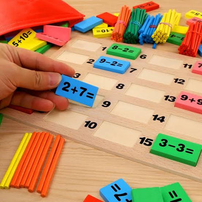 Wooden Math Domino - Jeronimo