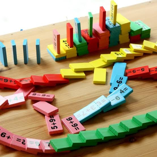 Wooden Math Domino - Jeronimo