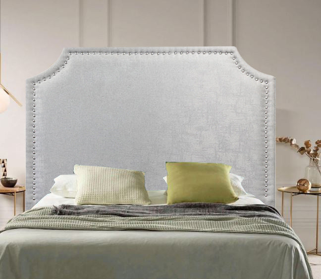 Celestial Crown Headboard - Double - Stone