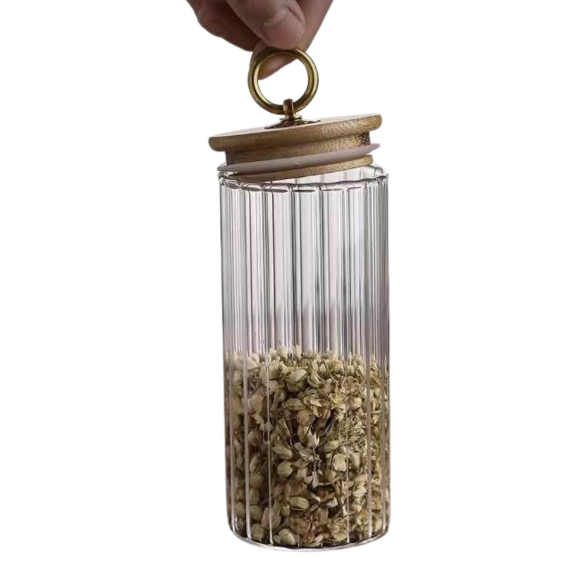 Pantry Delight Jar with Bamboo Lid