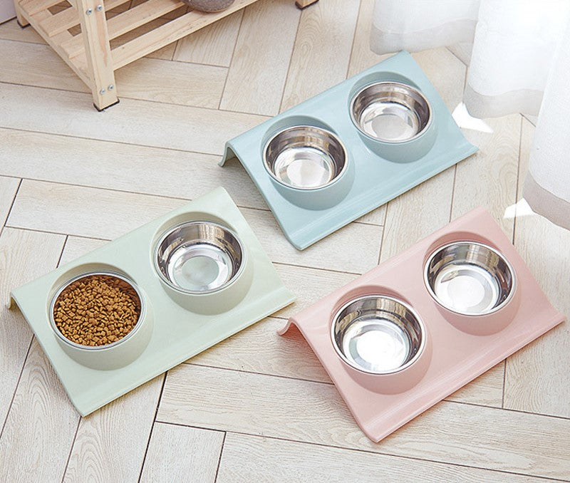 Yukon Double Pet Feeding Bowl -  Rex
