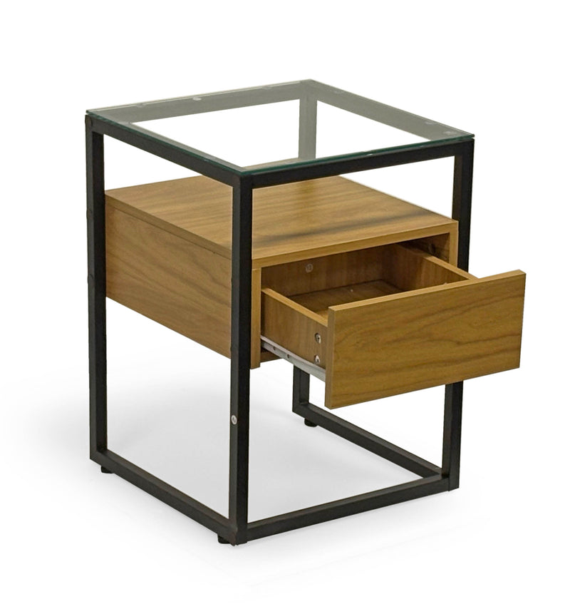 Fine Living Athens Side Table - Wood
