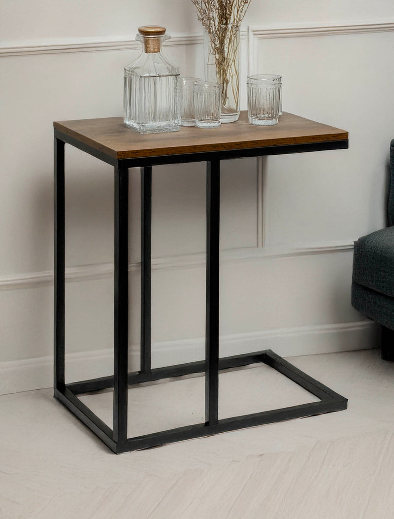 Fine Living Manhattan Side Table - Light