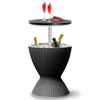 Rattan Drum Ice Cooler - Fine Living