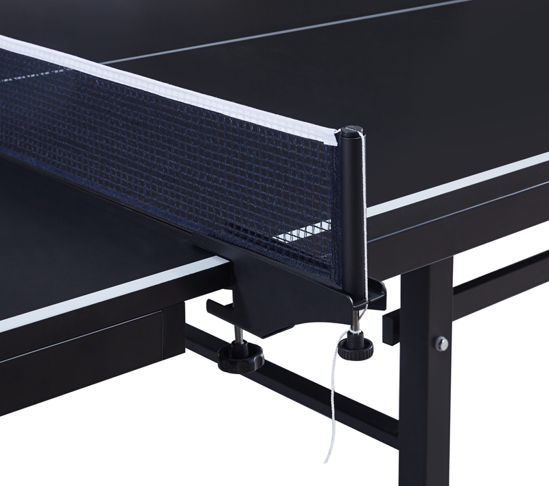 Indoor Black Table Tennis Table 40mm Legs