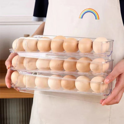 3 Tier Egg Stacker Rack - Fine Living