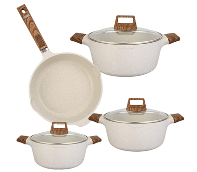 Luxery Die Cast Marble Cookware