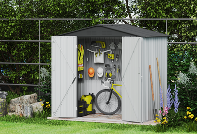 Double Swing Door Garden Shed - Fine Living