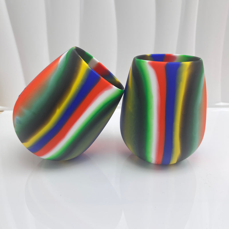 Rainbow Nation Silicone cup