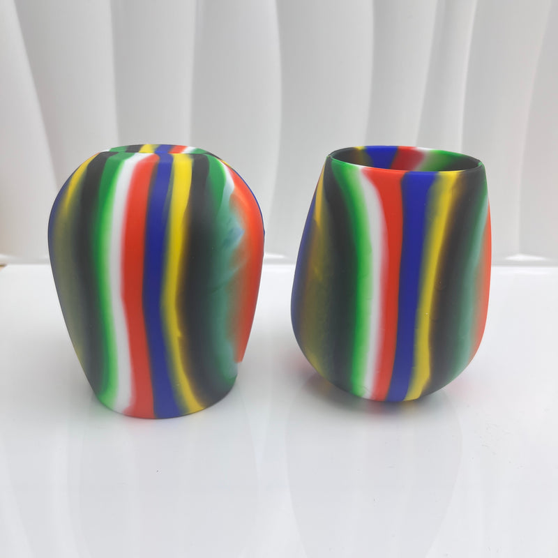 Rainbow Nation Silicone cup