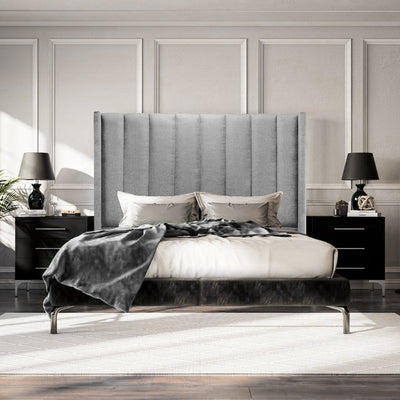 Dreamscape Headboard - King - Light Grey