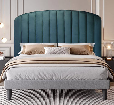 Spectral Arcadia Headboard - King  - Green