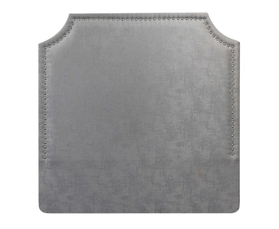 Celestial Crown Headboard - Double - Grey