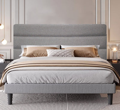 Mystic Ridge Headboard - Queen - Grey