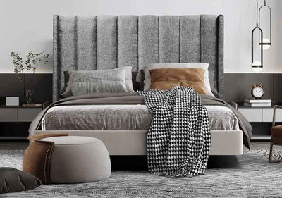 Dreamscape Headboard - Queen - Light Grey