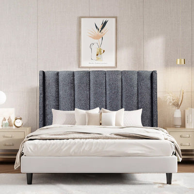 Dreamscape Headboard - Queen - Dark Grey