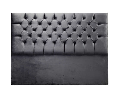 Heaven Rest Headboard - Queen Low Height - Charcoal