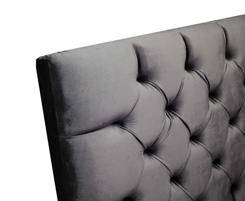 Heaven Rest Headboard - Queen Low Height - Charcoal