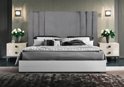 Bold Summit Headboard - King - Grey