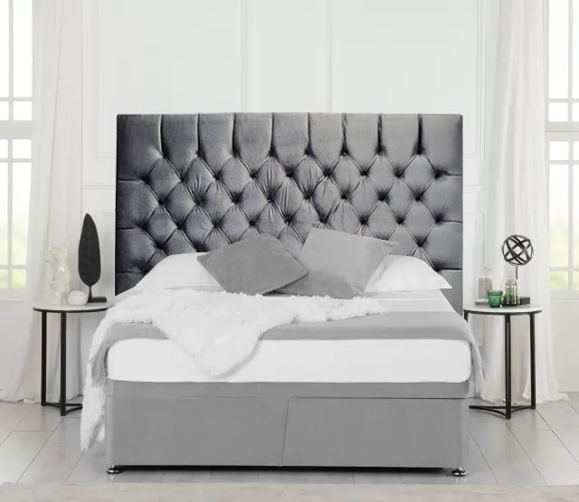 Heaven Rest Headboard - Queen High Height - Charcoal