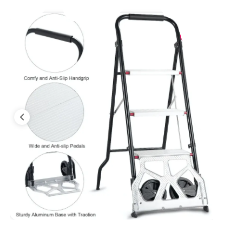 Trolley + Ladder Dual-Use Pull Cart