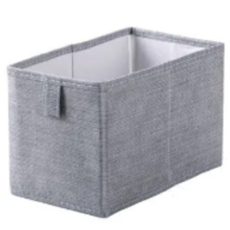 Fine Living - Fabric Storage Bin - Grey