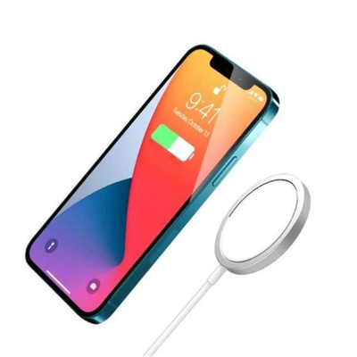 2 in 1 Wireless Charger with Extended Phone Holder (White)