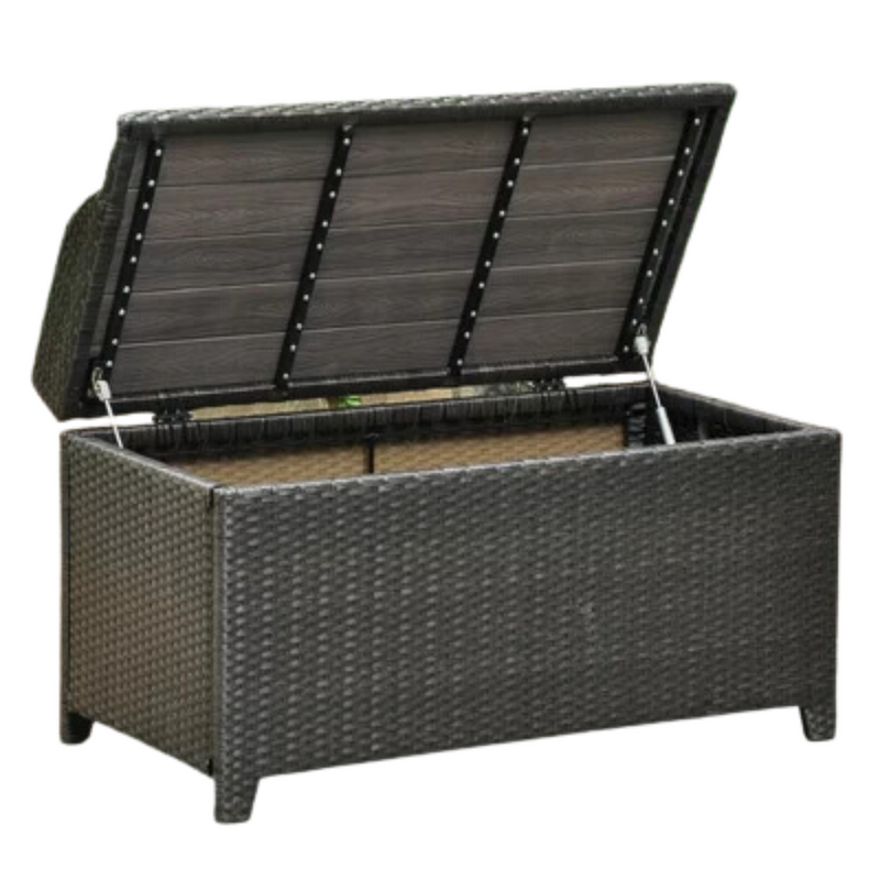 Rattan Storage Box - Urban Grey