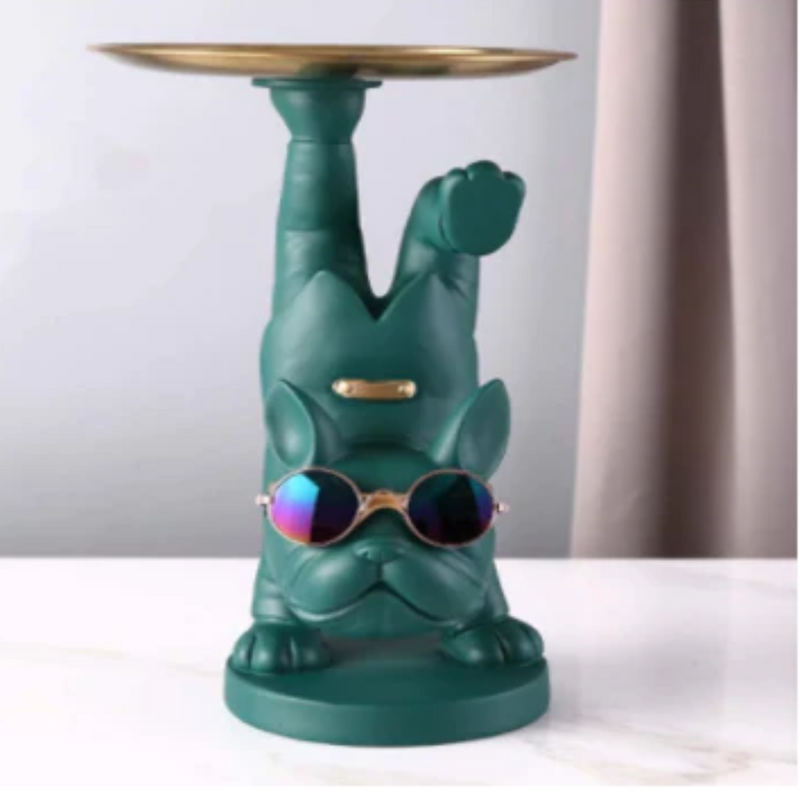 Yoga Bulldog-Green