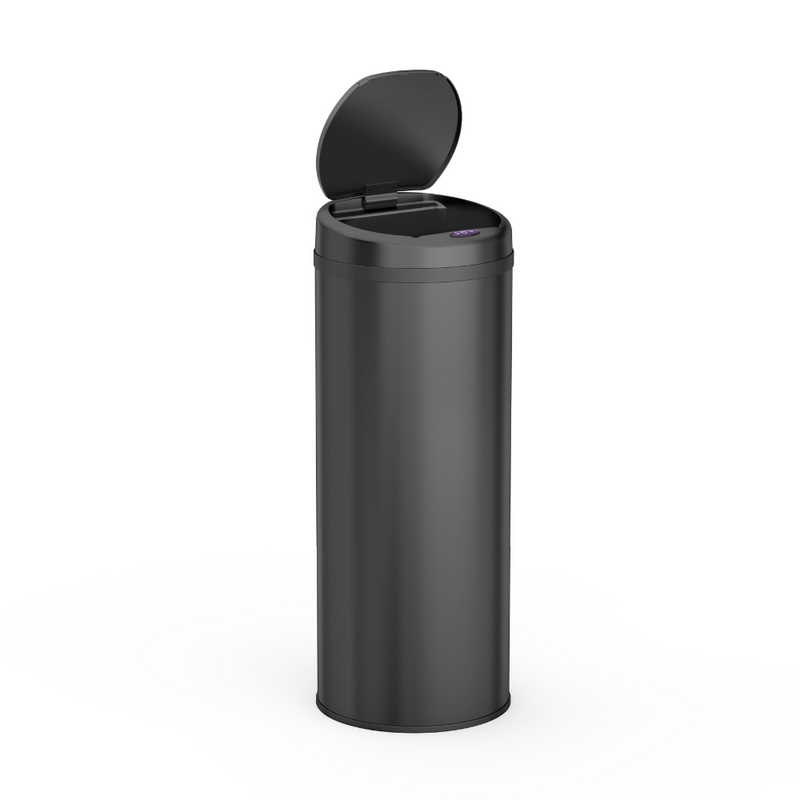 Auto Waste Sensor Trash Bin - Black - 50L - Fine Living