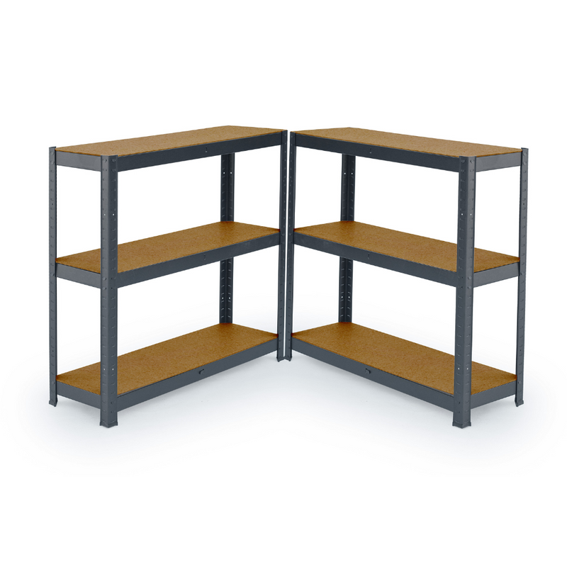 TriHexa Shelving - 6 Tier (6 Tiers Upright or 3 and 3 Tier)