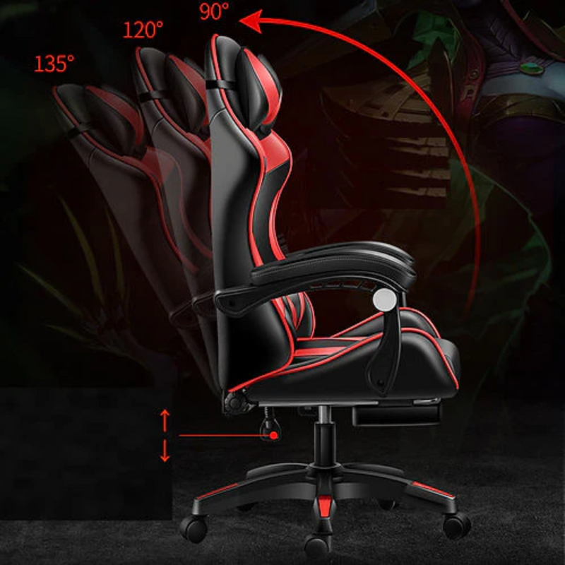 CyberPulse Gaming Chair - Red