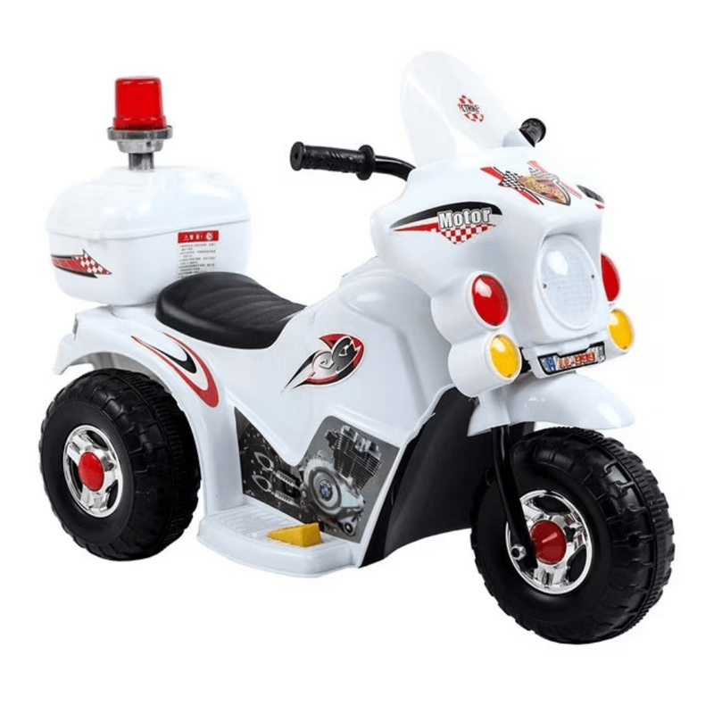 Jeronimo - Siren Police electric Bike - White