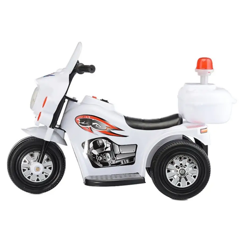 Jeronimo - Siren Police electric Bike - White