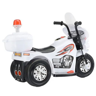 Jeronimo - Siren Police electric Bike - White